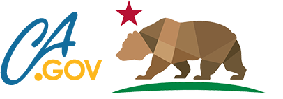 Ca.gov web portal logo with California bear icon