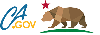 Ca.gov web portal logo with California bear icon