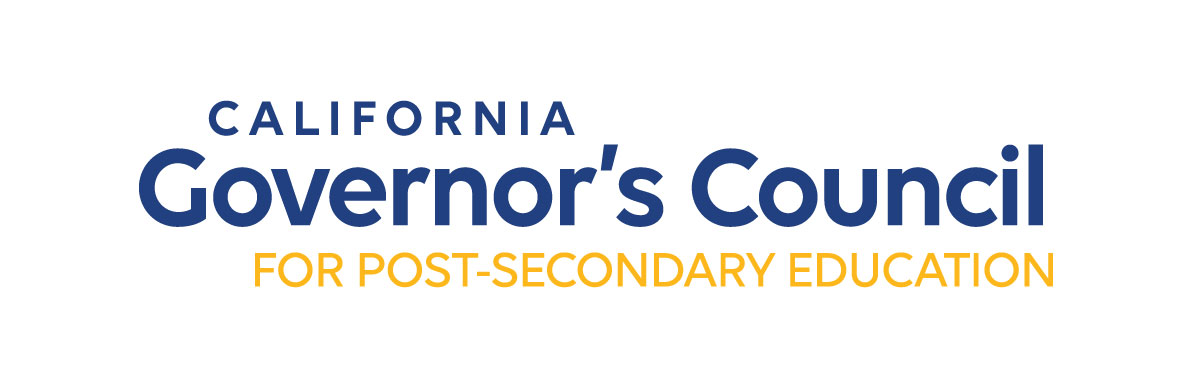 California Governor's Council for Post-Secondary Education logo